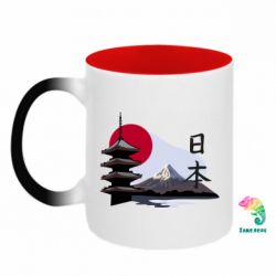 Кружки-хамелеоны двухцветные