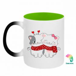 Кружки-хамелеони двокольорові