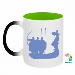 Кружки-хамелеоны двухцветные