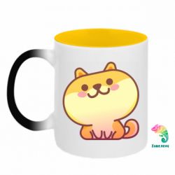 Кружки-хамелеоны двухцветные