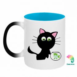 Кружки-хамелеони двокольорові