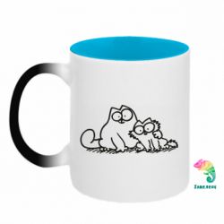 Кружки-хамелеоны двухцветные