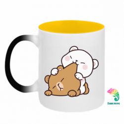 Кружки-хамелеони двокольорові