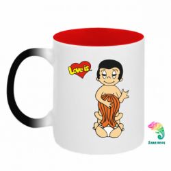 Кружки-хамелеони двокольорові