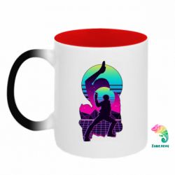 Кружки-хамелеоны двухцветные