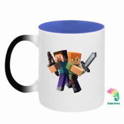 Кружки-хамелеони двокольорові