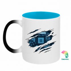 Кружки-хамелеони двокольорові