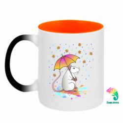 Кружки-хамелеоны двухцветные