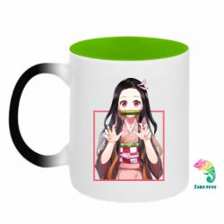 Кружки-хамелеоны двухцветные