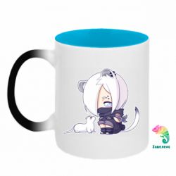 Кружки-хамелеоны двухцветные