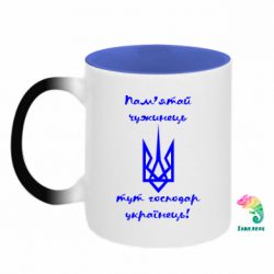 Кружки-хамелеоны двухцветные