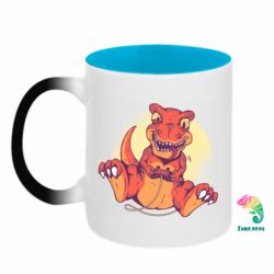 Кружки-хамелеоны двухцветные