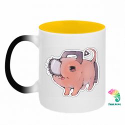 Кружки-хамелеоны двухцветные