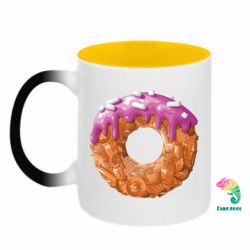Кружки-хамелеоны двухцветные