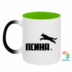 Кружки-хамелеоны двухцветные