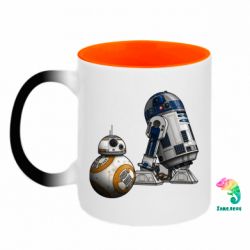 Кружки-хамелеони двокольорові