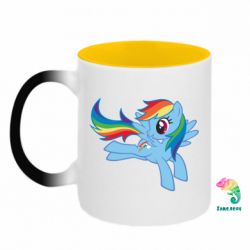 Кружки-хамелеоны двухцветные