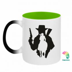 Кружки-хамелеоны двухцветные