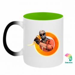 Кружки-хамелеони двокольорові
