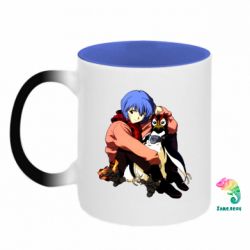 Кружки-хамелеони двокольорові