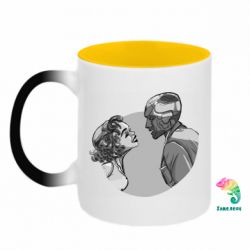 Кружки-хамелеоны двухцветные