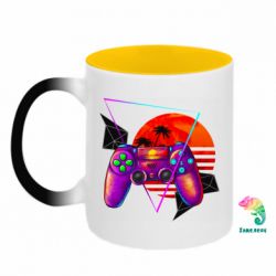 Кружки-хамелеоны двухцветные