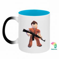 Кружки-хамелеоны двухцветные