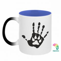 Кружки-хамелеони двокольорові