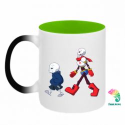 Кружки-хамелеоны двухцветные