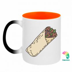 Кружки-хамелеоны двухцветные