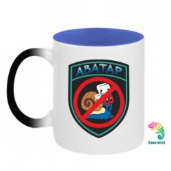 Кружки-хамелеони двокольорові