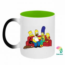 Кружки-хамелеоны двухцветные