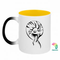 Кружки-хамелеоны двухцветные