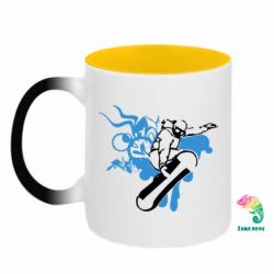 Кружки-хамелеони двокольорові