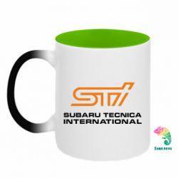 Кружки-хамелеоны двухцветные