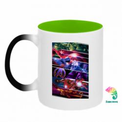 Кружки-хамелеоны двухцветные