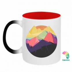 Кружки-хамелеони двокольорові