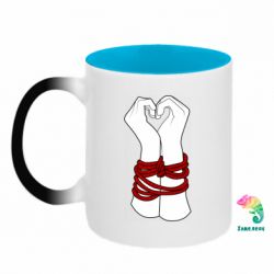 Кружки-хамелеоны двухцветные