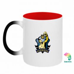 Кружки-хамелеоны двухцветные