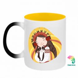 Кружки-хамелеони двокольорові