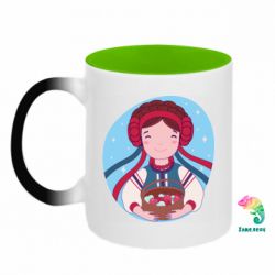 Кружки-хамелеоны двухцветные
