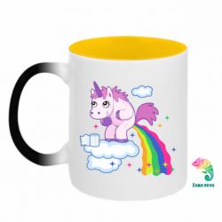 Кружки-хамелеони двокольорові