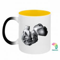 Кружки-хамелеоны двухцветные