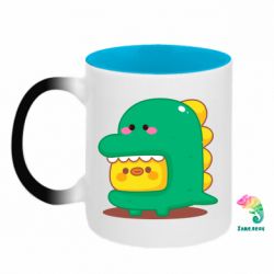 Кружки-хамелеоны двухцветные
