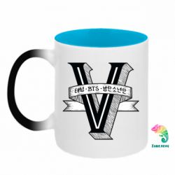 Кружки-хамелеоны двухцветные