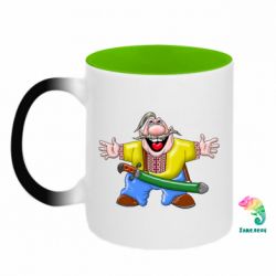 Кружки-хамелеоны двухцветные