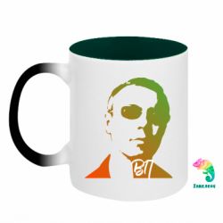 Кружки-хамелеоны двухцветные