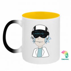 Кружки-хамелеони двокольорові