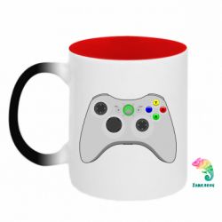 Кружки-хамелеони двокольорові