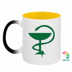 Кружки-хамелеони двокольорові